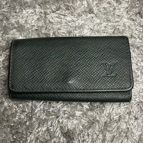 Louis Vuitton Other - Louis Vuitton Key holder Key case Taiga Green Woman unisex Authentic